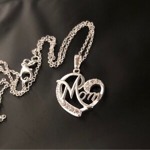 Sterling Heart Pendant Necklace